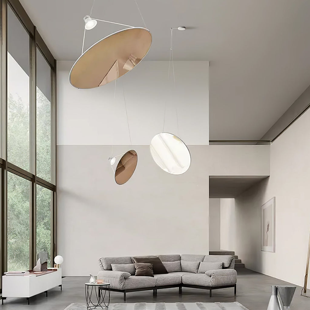 Aleris Suspension Minimaliste en Acier - Neutralighting