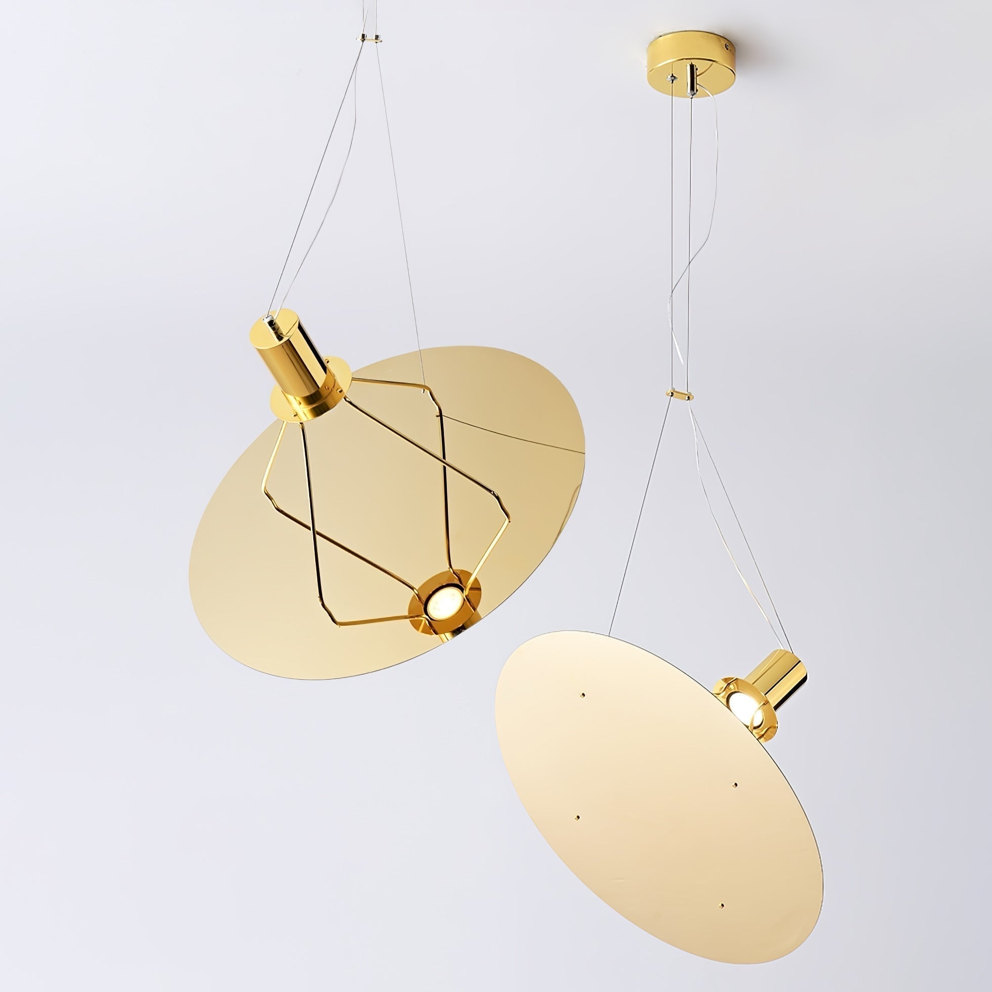 Aleris Suspension Minimaliste en Acier - Neutralighting