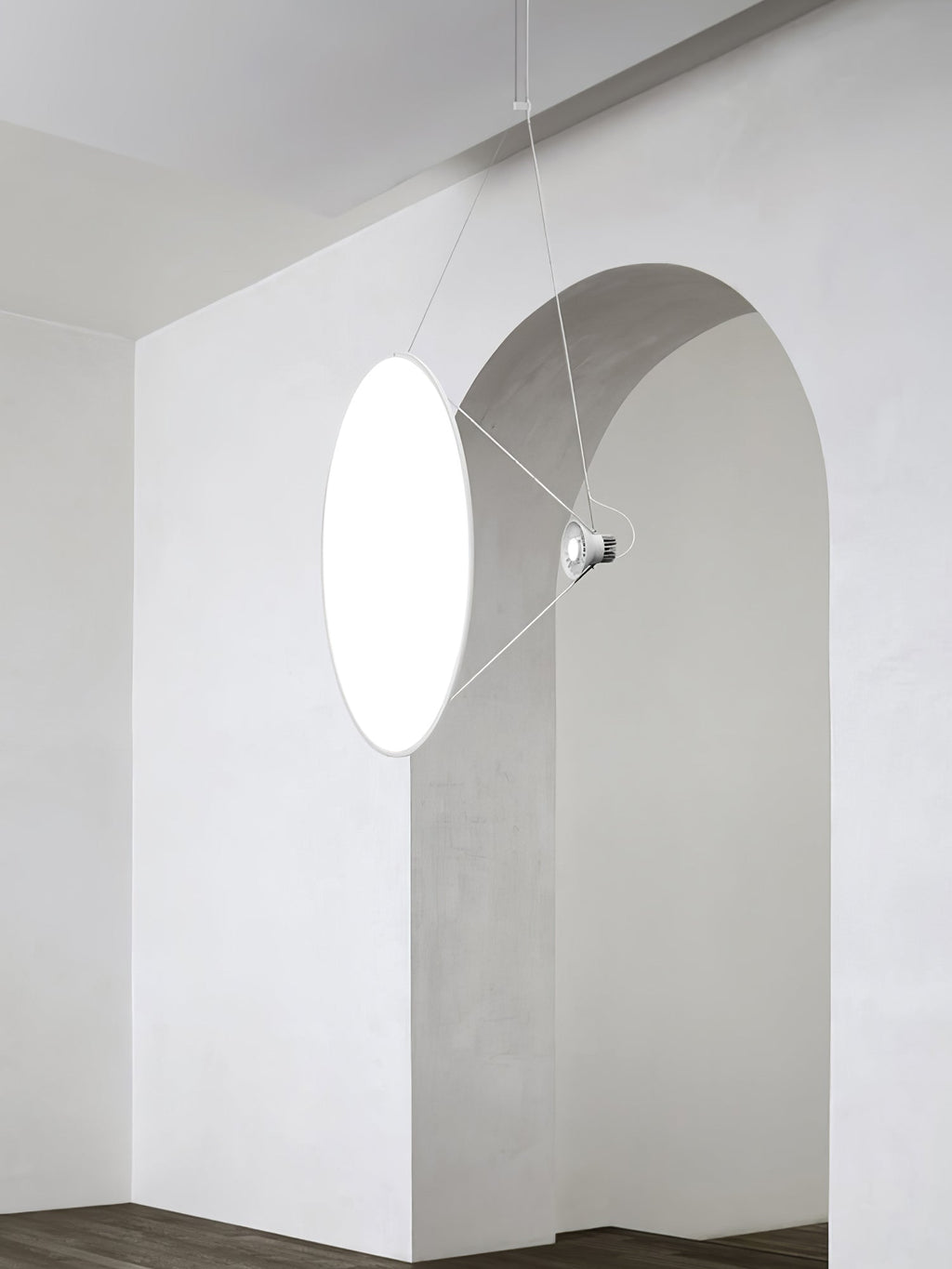 Aleris Suspension Minimaliste en Acier - Neutralighting