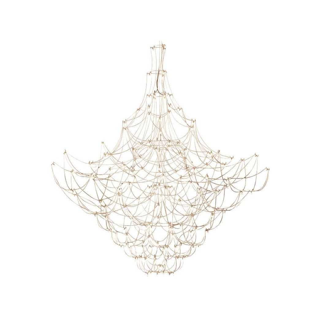 Lustra Lustre Acier Inoxydable Fil Luciole - Neutralighting
