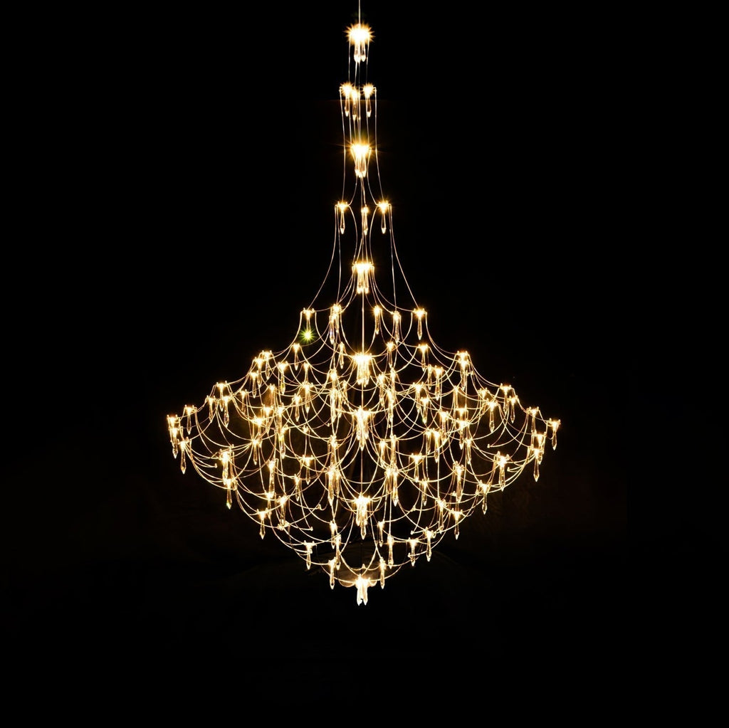 Lustra Lustre Acier Inoxydable Fil Luciole - Neutralighting