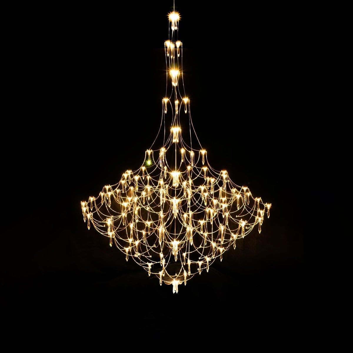 Lustra Lustre Acier Inoxydable Fil Luciole - Neutralighting