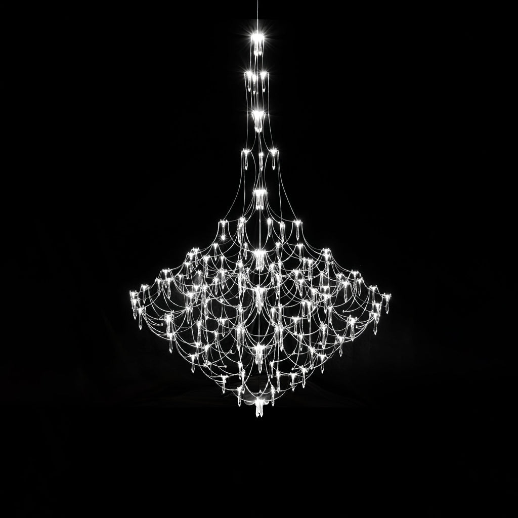 Lustra Lustre Acier Inoxydable Fil Luciole - Neutralighting