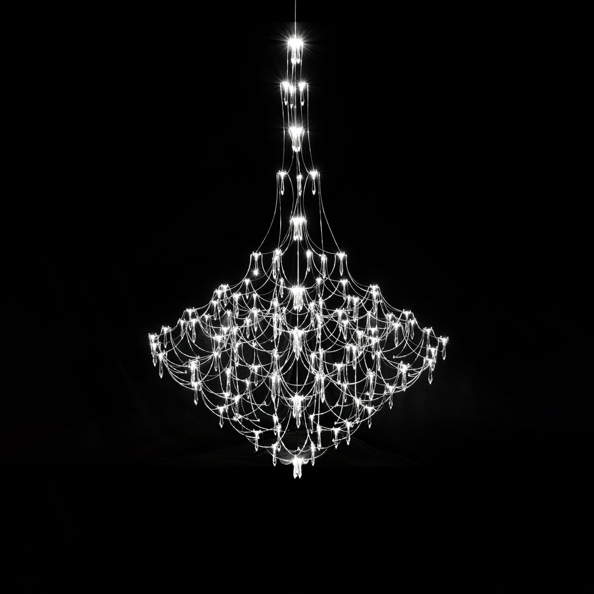 Lustra Lustre Acier Inoxydable Fil Luciole - Neutralighting