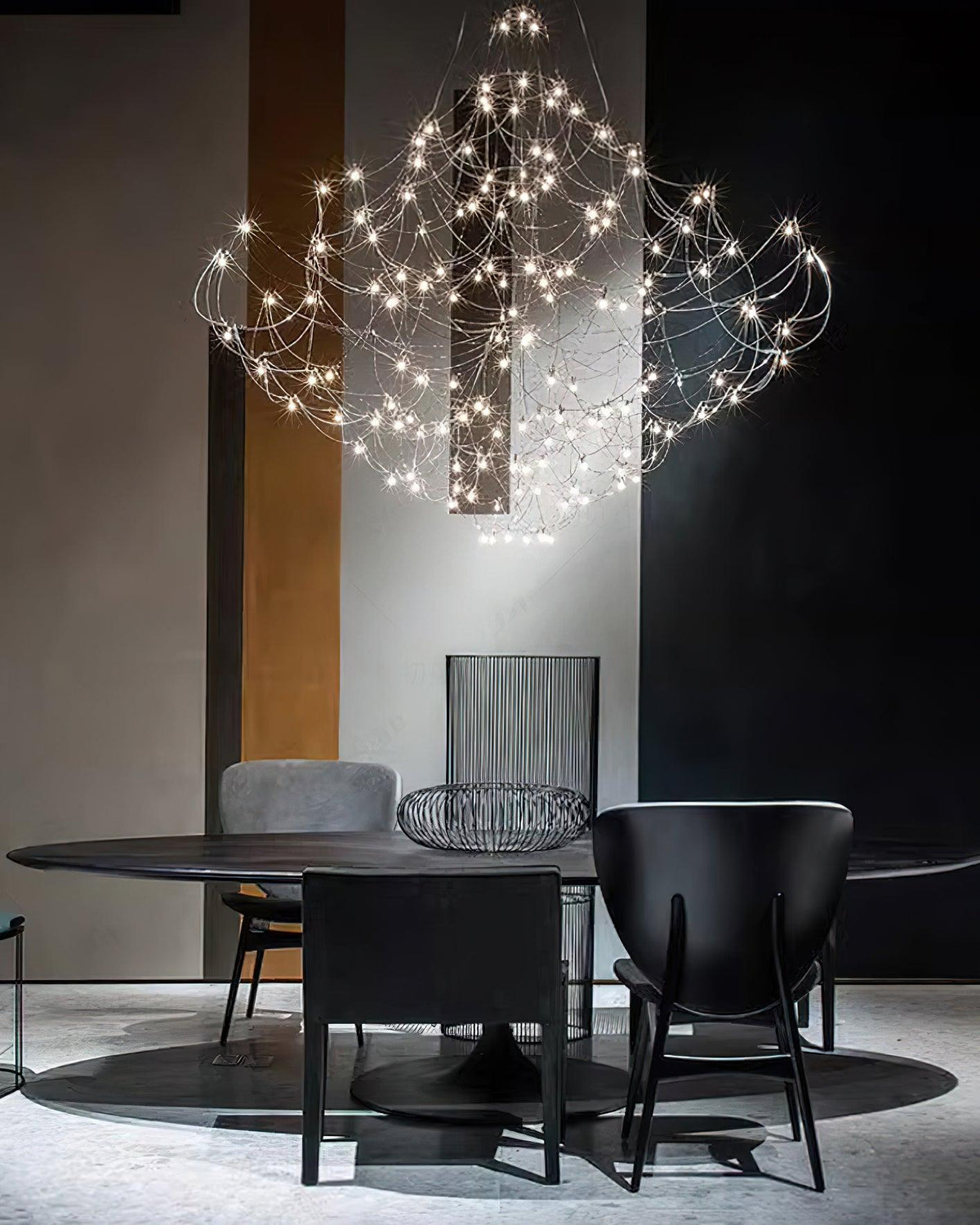 Lustra Lustre Acier Inoxydable Fil Luciole - Neutralighting