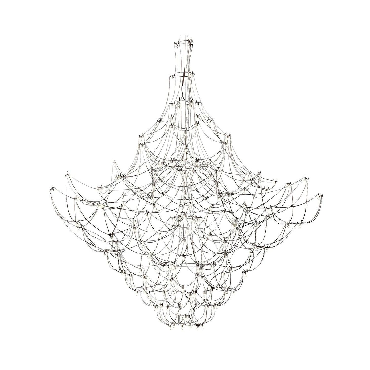Lustra Lustre Acier Inoxydable Fil Luciole - Neutralighting