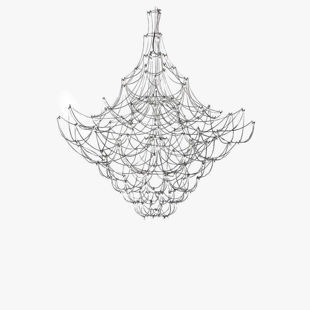 Lustra Lustre Acier Inoxydable Fil Luciole - Neutralighting