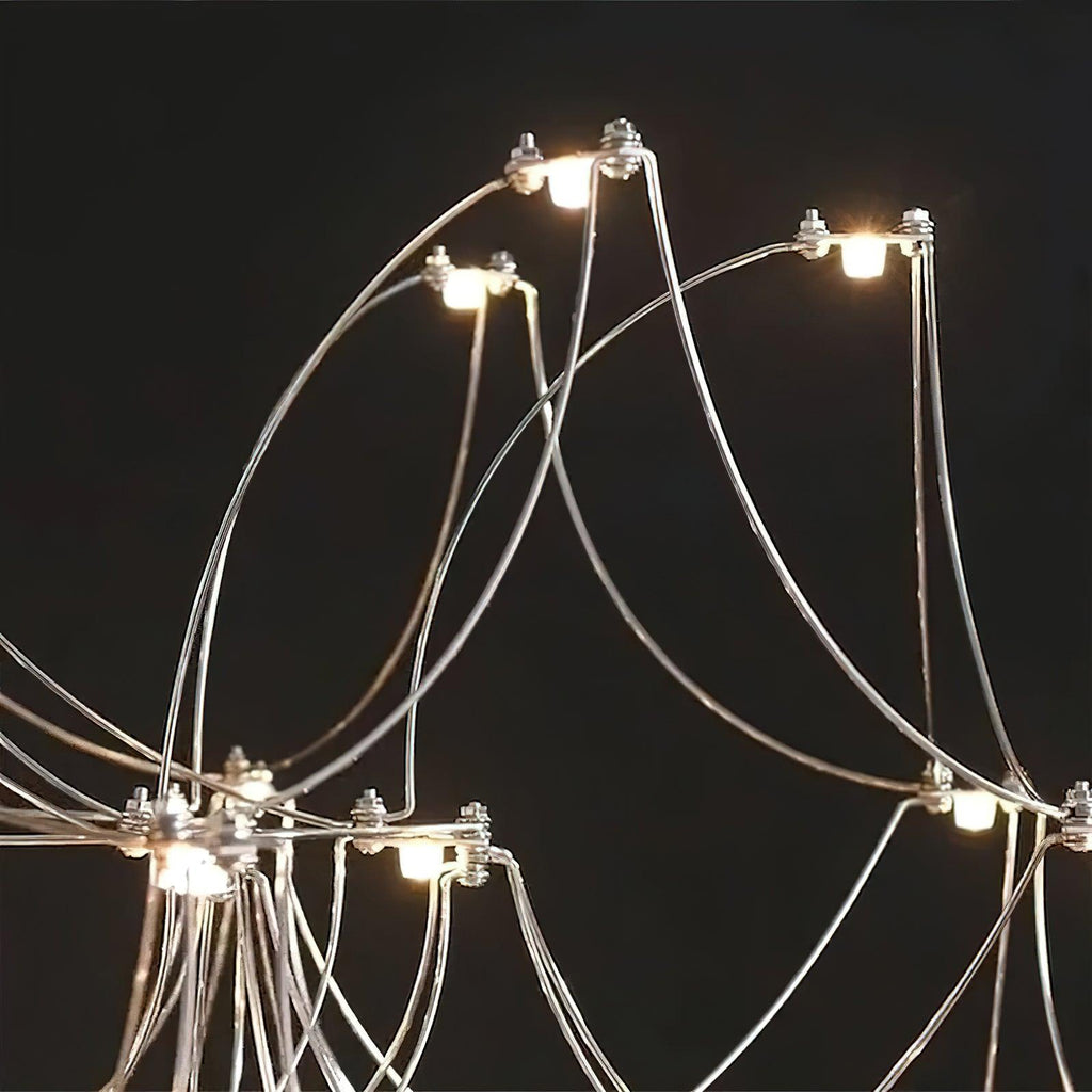 Lustra Lustre Acier Inoxydable Fil Luciole - Neutralighting