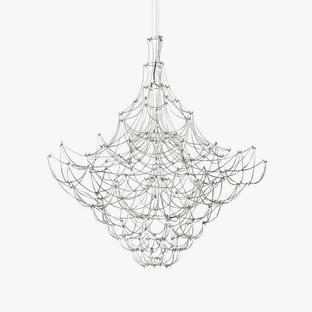 Lustra Lustre Acier Inoxydable Fil Luciole - Neutralighting