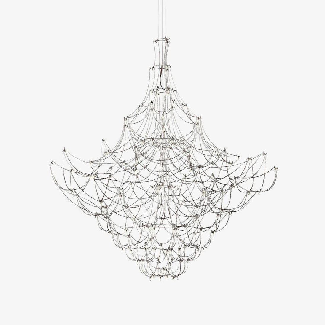 Lustra Lustre Acier Inoxydable Fil Luciole - Neutralighting