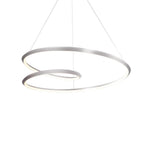 Lustra Chandelier en Aluminium Doré et Verre Opale - Neutralighting