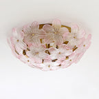 Anan Plafonnier Verre Pétale Couronne Romantique - Neutralighting