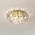 Anan Plafonnier Verre Pétale Couronne Romantique - Neutralighting