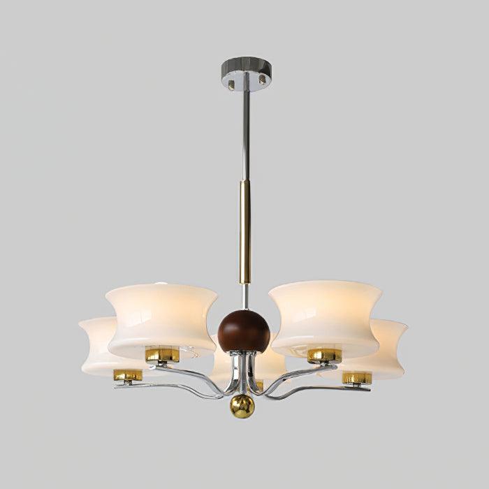 Celeste Lustre Élégant en Verre - Neutralighting