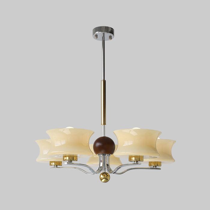 Celeste Lustre Élégant en Verre - Neutralighting