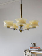 Celeste Lustre Élégant en Verre - Neutralighting