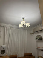 Celeste Lustre Élégant en Verre - Neutralighting