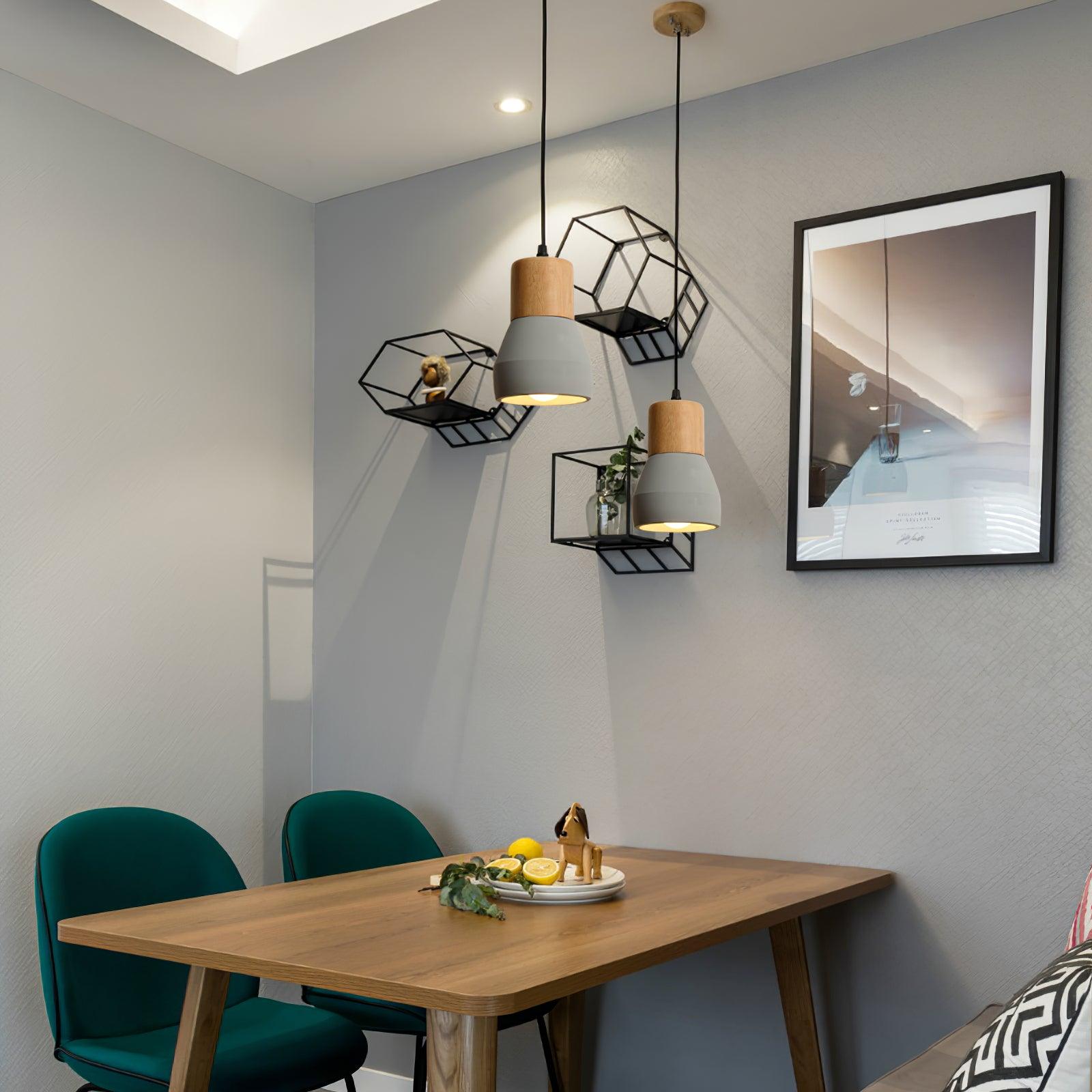 Concretis Lampe Pendante Industrielle en Ciment - Neutralighting