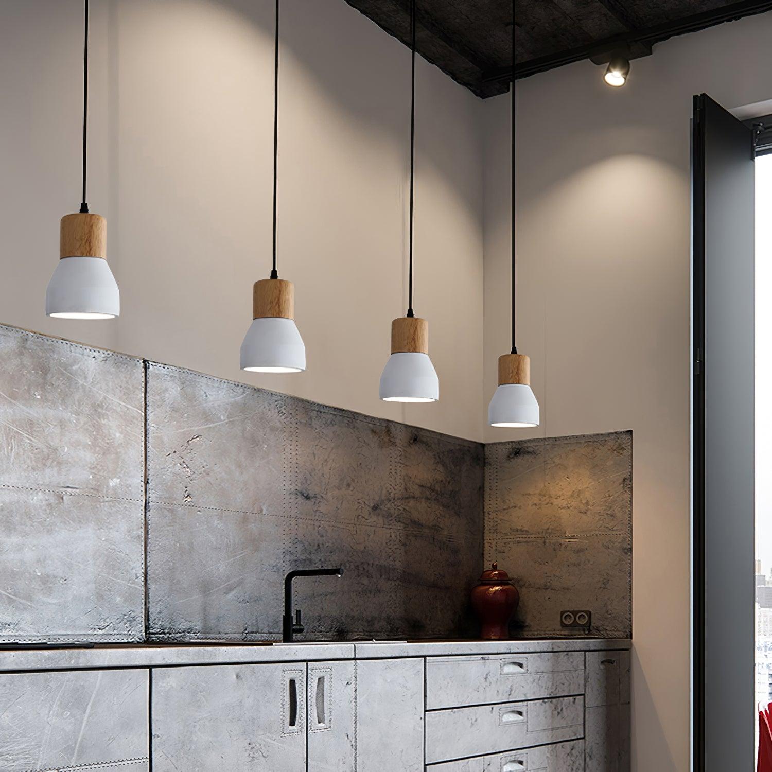 Concretis Lampe Pendante Industrielle en Ciment - Neutralighting