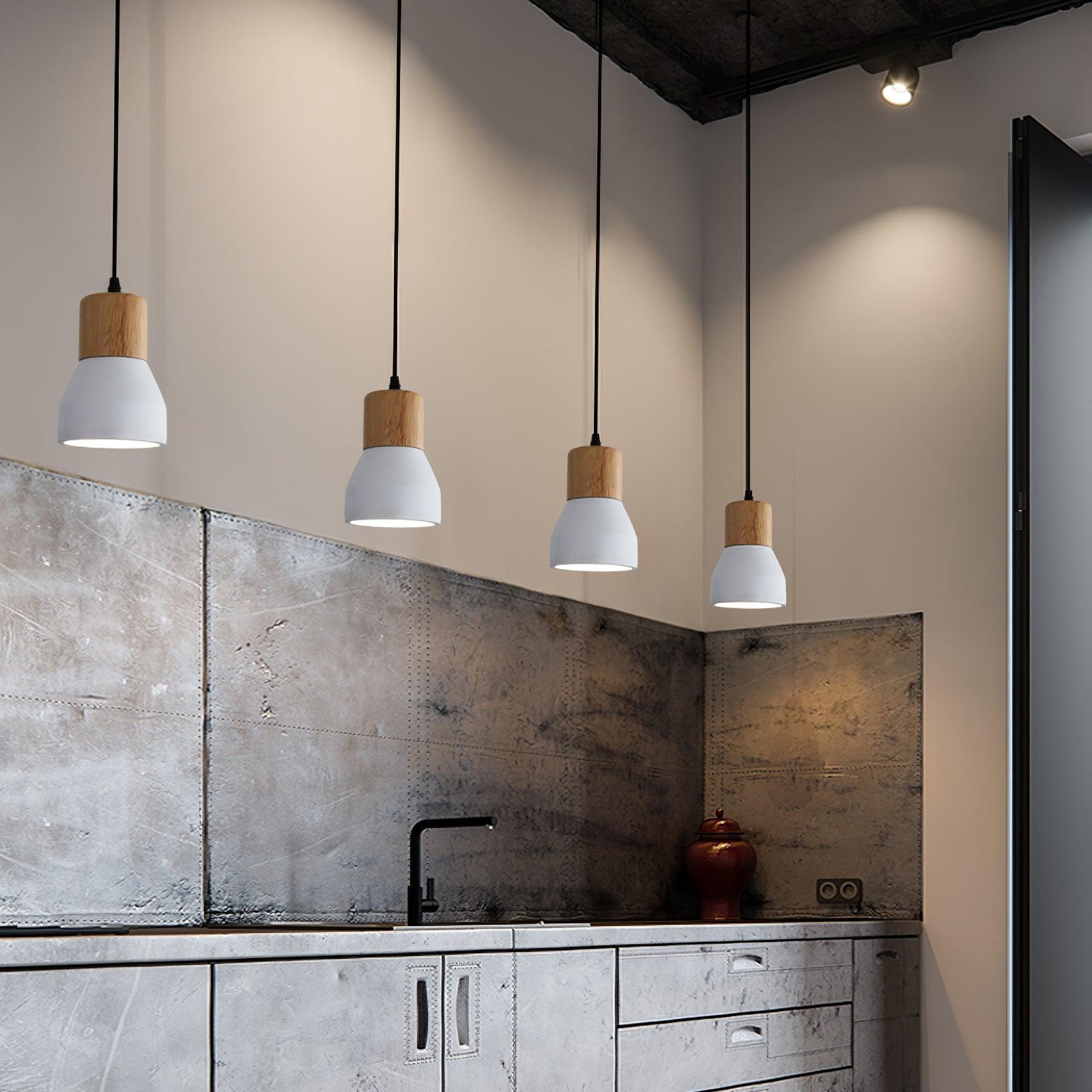 Concretis Lampe Pendante Industrielle en Ciment - Neutralighting