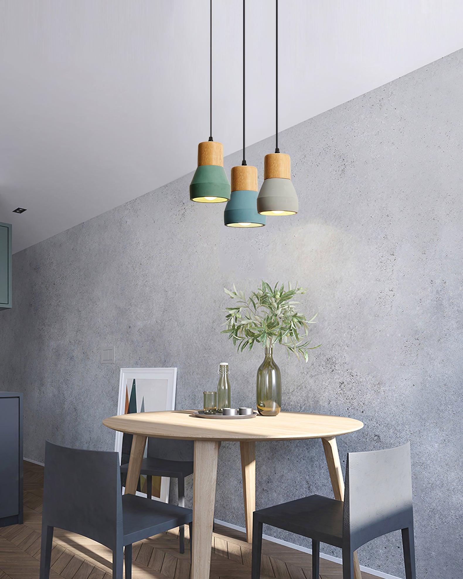 Concretis Lampe Pendante Industrielle en Ciment - Neutralighting