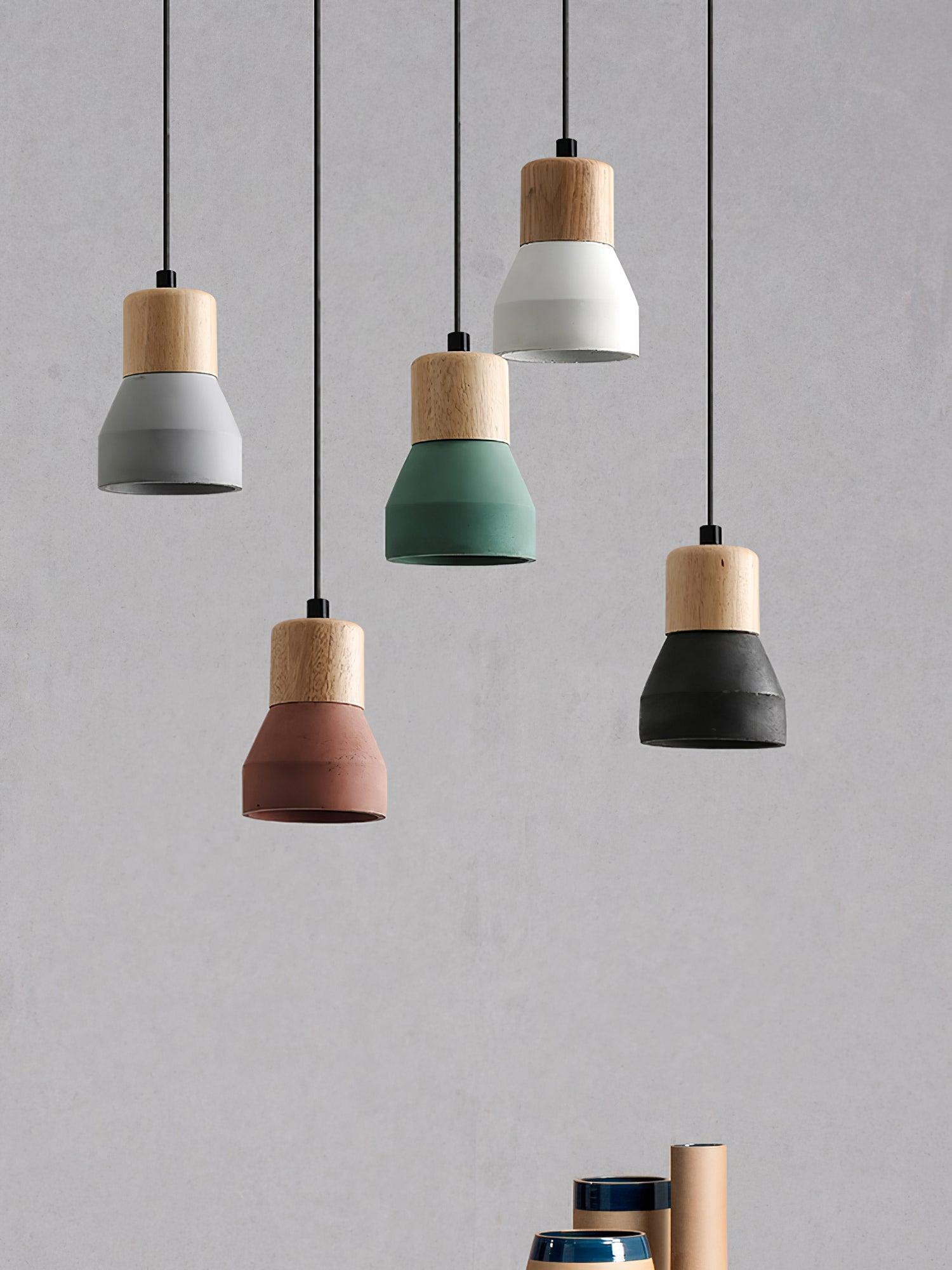 Concretis Lampe Pendante Industrielle en Ciment - Neutralighting