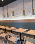 Concretis Lampe Pendante Industrielle en Ciment - Neutralighting