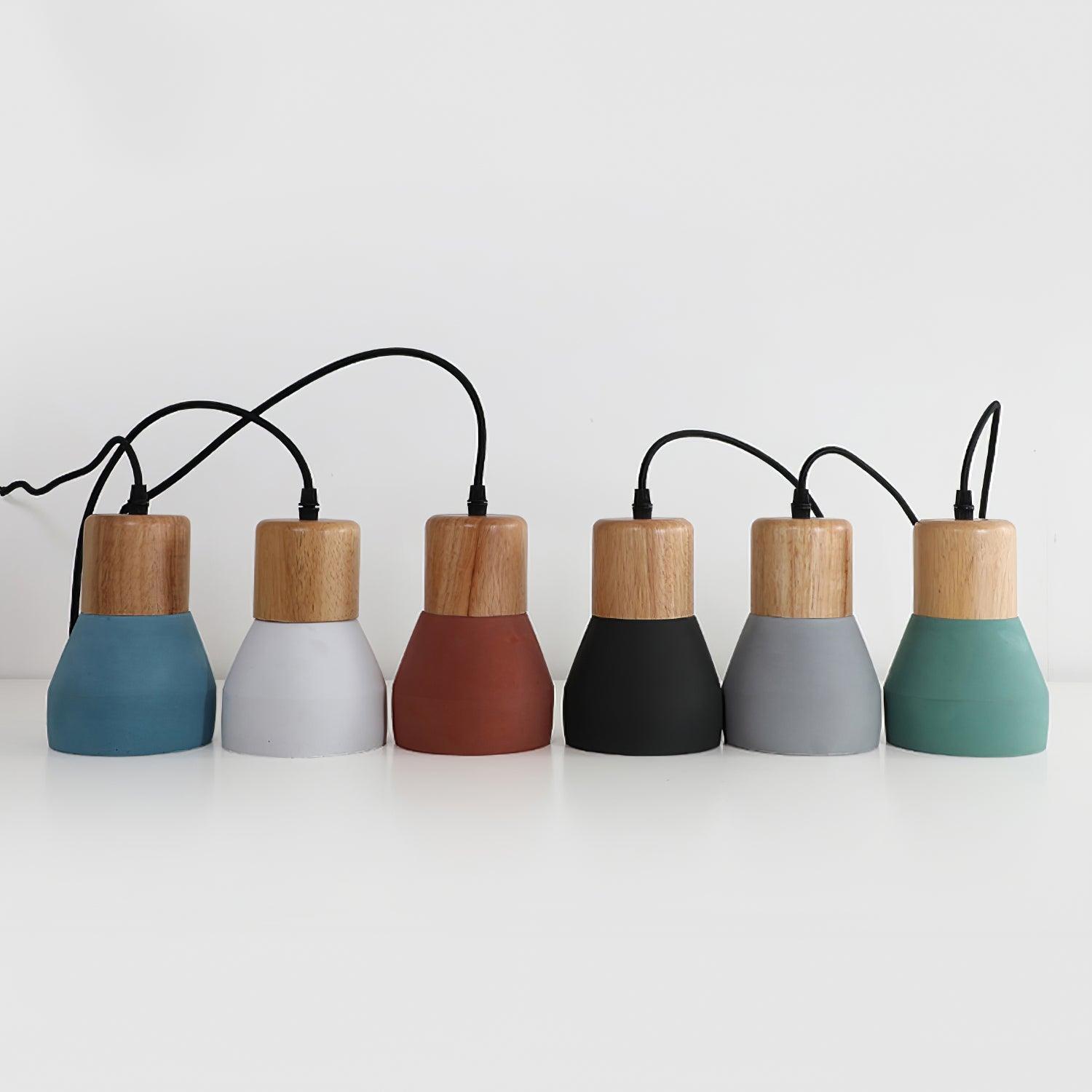 Concretis Lampe Pendante Industrielle en Ciment - Neutralighting