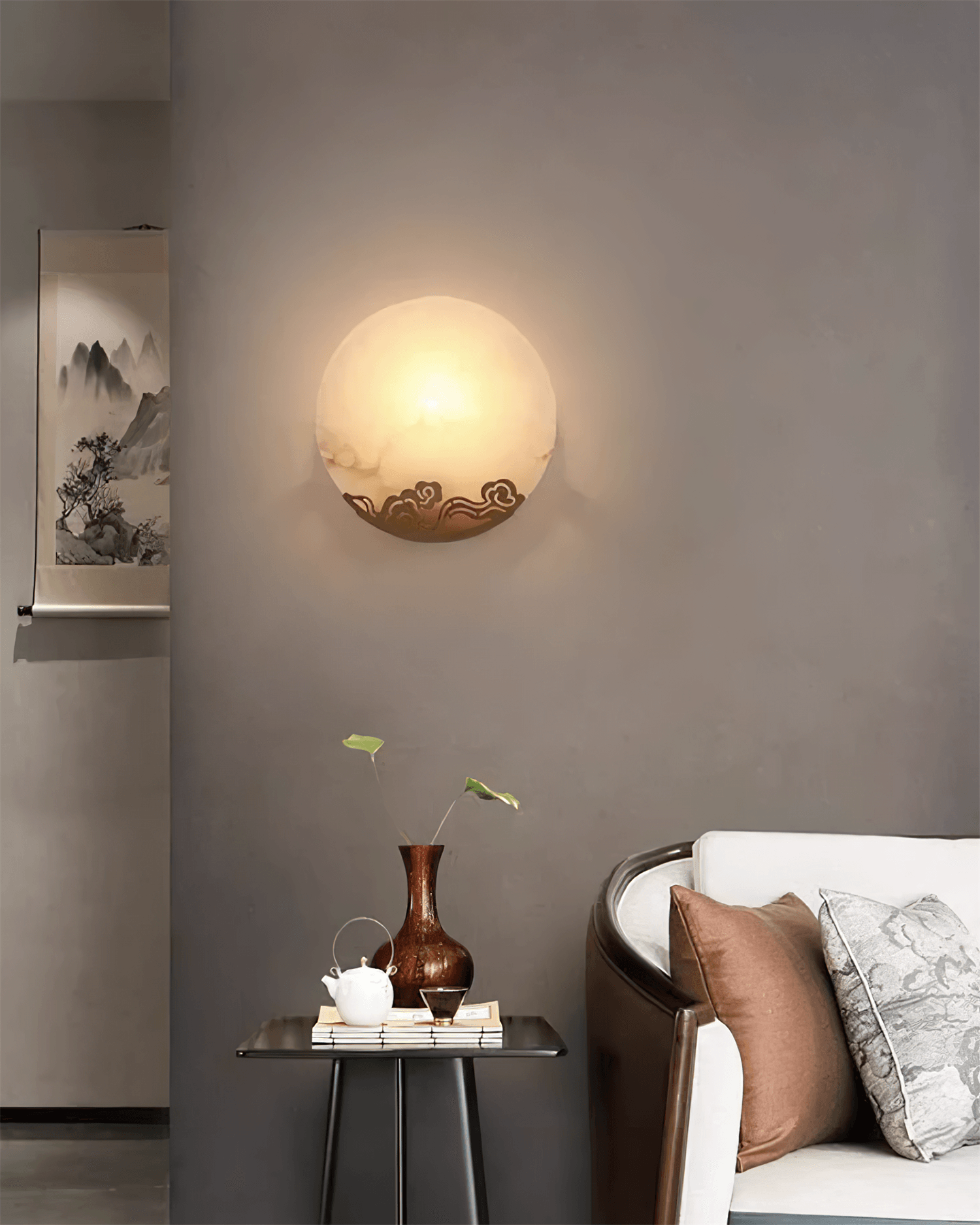 Eterna Lampe Murale Albâtre - Neutralighting