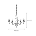 Fljotuvyi Chandelier en Bois et Métal Créativité Individuelle - Neutralighting