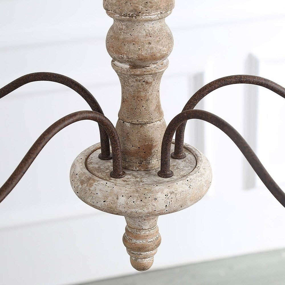 Fljotuvyi Chandelier en Bois et Métal Créativité Individuelle - Neutralighting