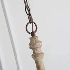 Fljotuvyi Chandelier en Bois et Métal Créativité Individuelle - Neutralighting
