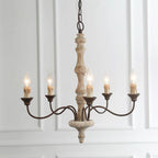Fljotuvyi Chandelier en Bois et Métal Créativité Individuelle - Neutralighting