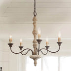 Fljotuvyi Chandelier en Bois et Métal Créativité Individuelle - Neutralighting