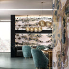 Himinuvyn Chandelier en Métal et Cristal Nordique Moderne - Neutralighting