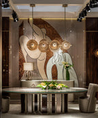 Himinuvyn Chandelier en Métal et Cristal Nordique Moderne - Neutralighting