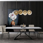 Himinuvyn Chandelier en Métal et Cristal Nordique Moderne - Neutralighting