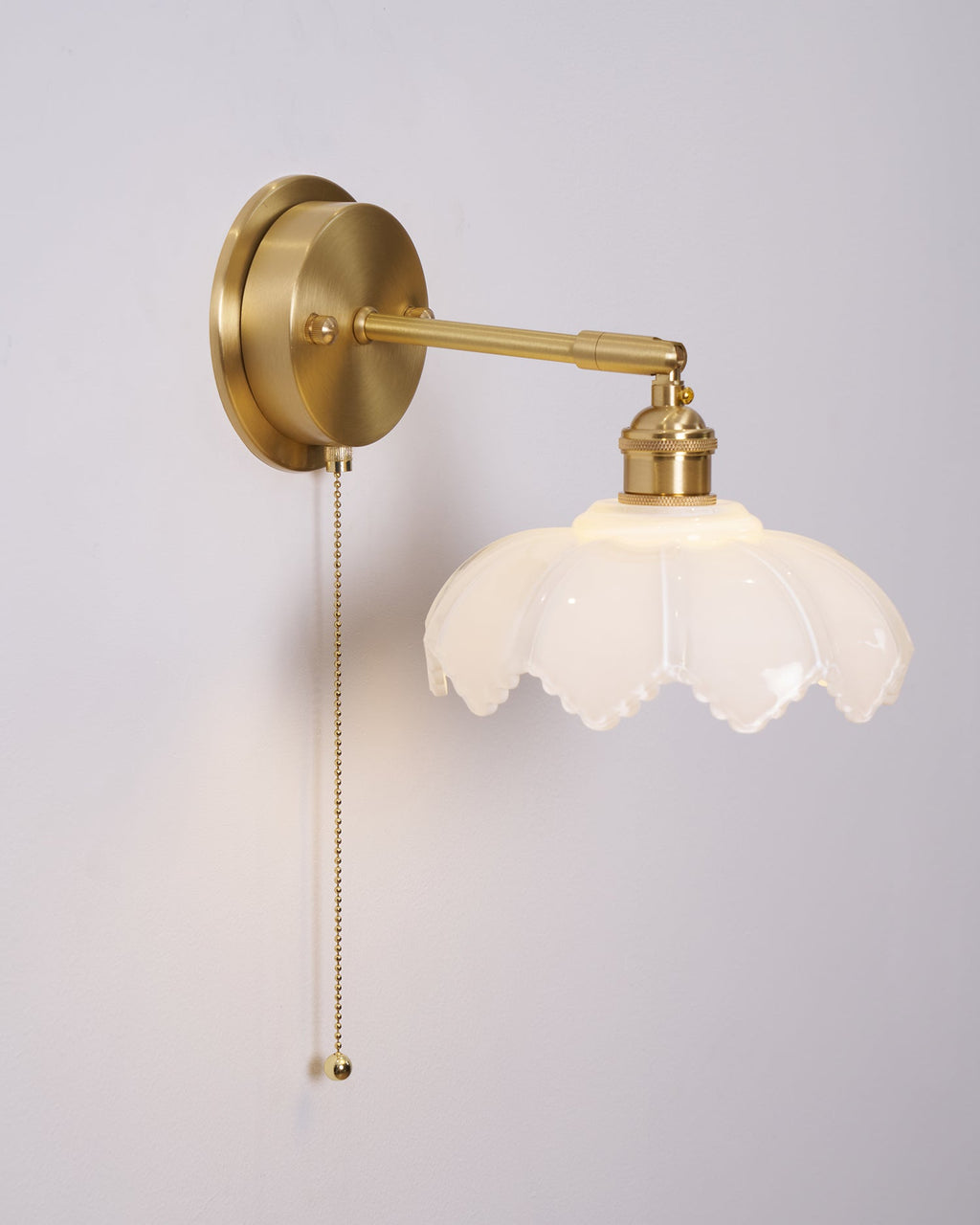 Lotus Applique Murale Verre Art Nordique Orientable - Neutralighting
