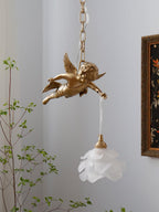 Solene Suspension Luxe en Laiton - Neutralighting