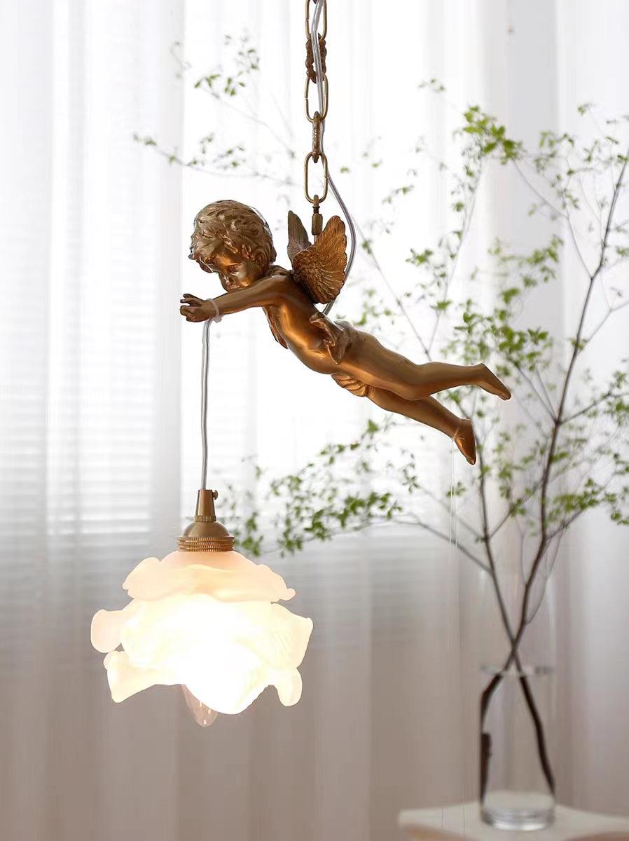 Solene Suspension Luxe en Laiton - Neutralighting
