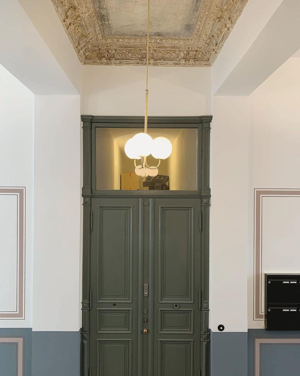 Mirelent Suspension Élégante en Laiton et Verre - Neutralighting