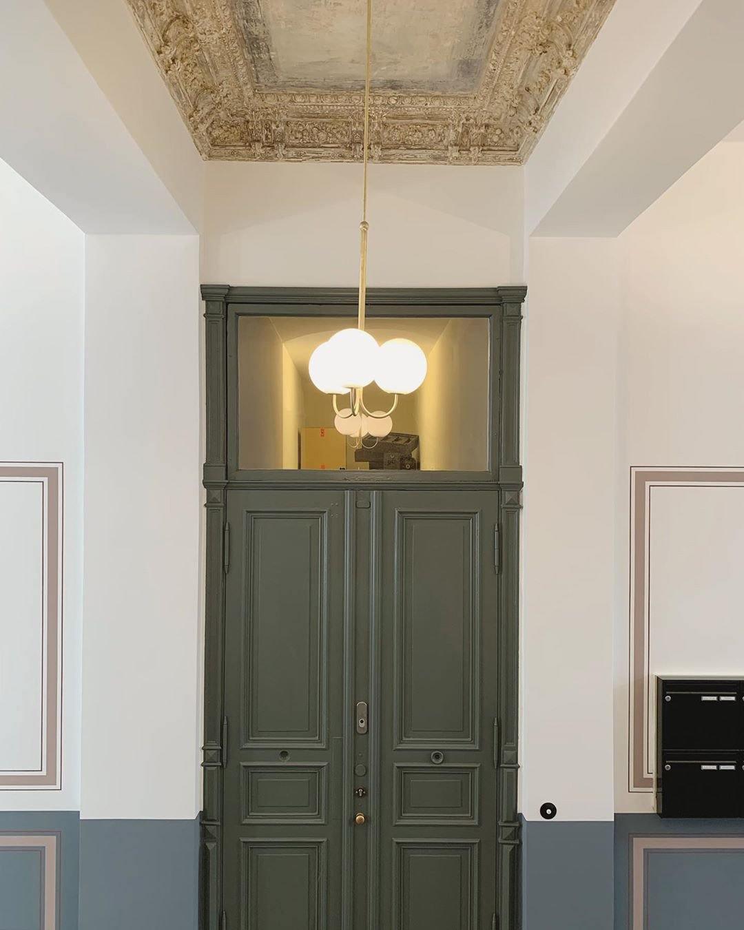 Mirelent Suspension Élégante en Laiton et Verre - Neutralighting