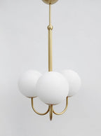 Mirelent Suspension Élégante en Laiton et Verre - Neutralighting