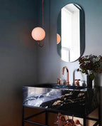 Mirelent Suspension Élégante en Laiton et Verre - Neutralighting