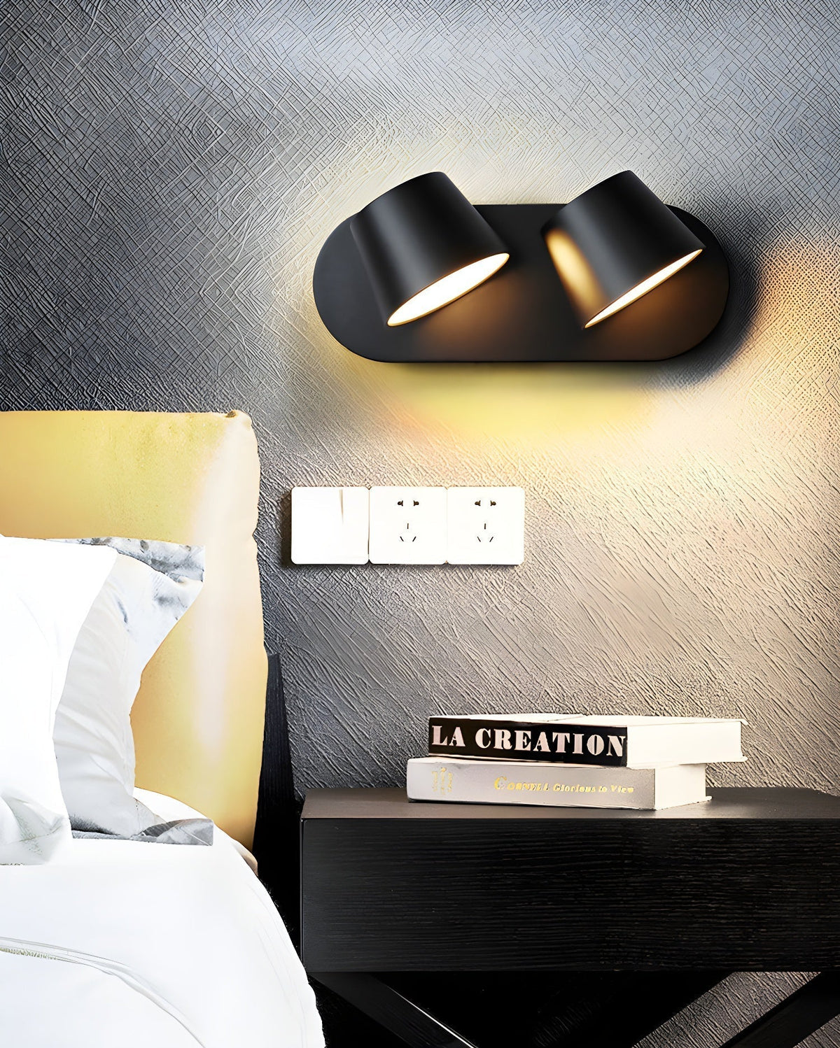 Aurlaeir Adjustable Plug-in Wall Lamp - Neutralighting