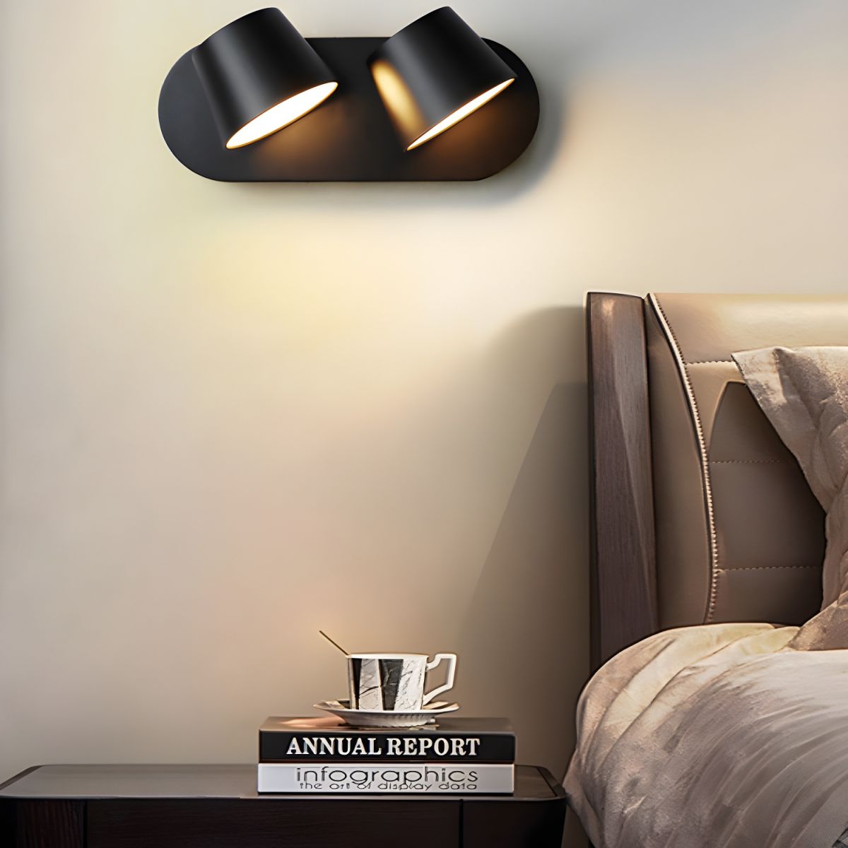 Aurlaeir Adjustable Plug-in Wall Lamp - Neutralighting