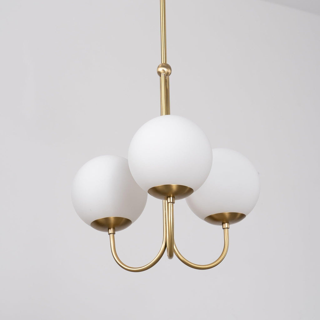 Mirelent Suspension Élégante en Laiton et Verre - Neutralighting