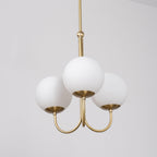 Mirelent Suspension Élégante en Laiton et Verre - Neutralighting