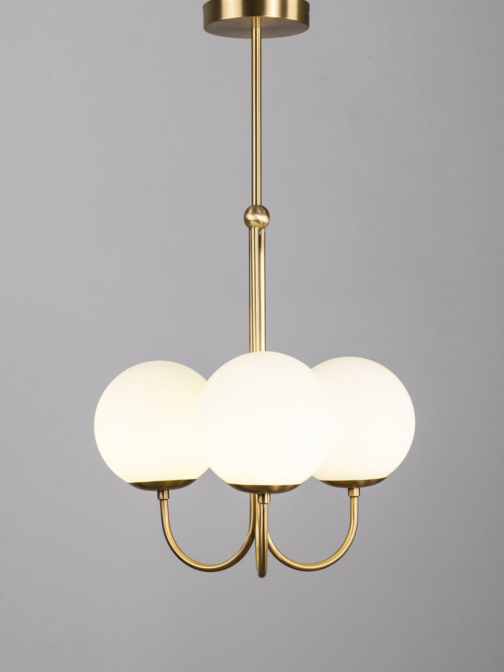 Mirelent Suspension Élégante en Laiton et Verre - Neutralighting