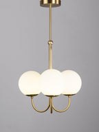 Mirelent Suspension Élégante en Laiton et Verre - Neutralighting